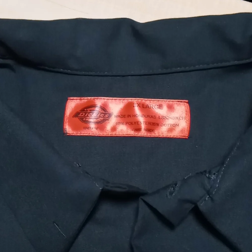 Dickies "Hell Cat" Embroidered Work Shirt - Picture 7 of 7